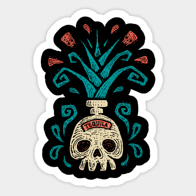 Agave Sticker by Walmazan